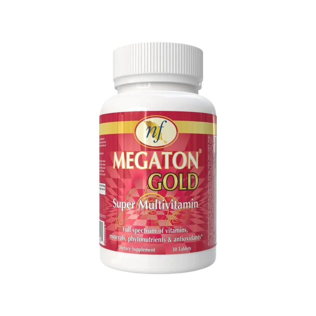 Natural Fervor Megaton Gold Super Multivitamin Tablets 30s – Daily Multivitamin & Multimineral Supplement for Overall Wellness