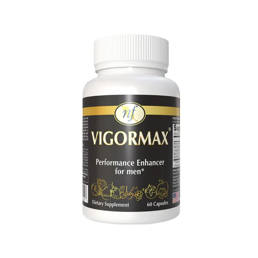 Natural Fervor Vigormax Capsules 60s – Herbal Blend for Men’s Vitality & Daily Wellness Support