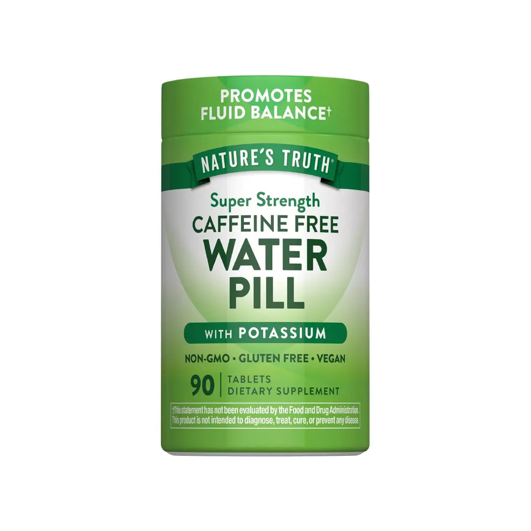 Nature's Truth Water Pill Tablets 90s – Herbal Dietary Supplement