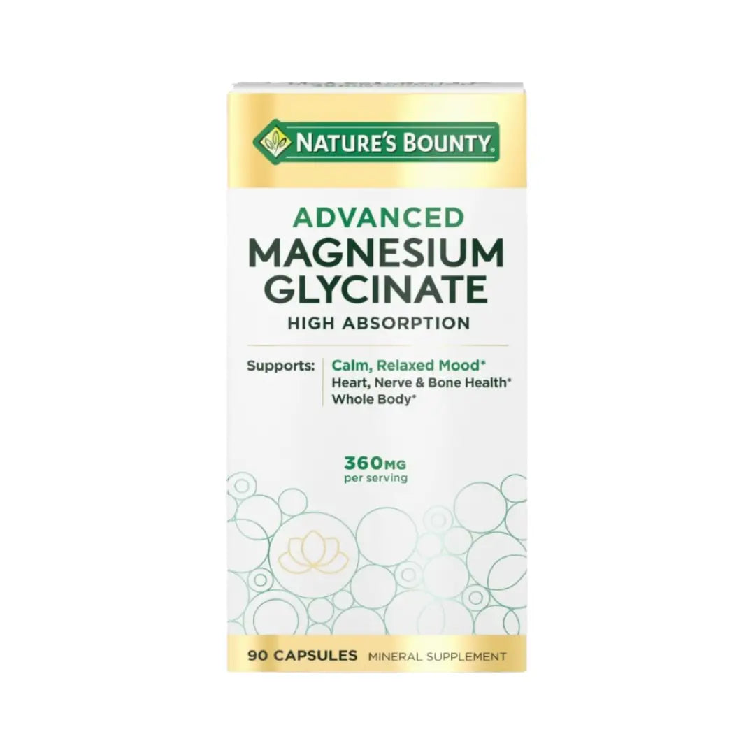 Natures Bounty Advanced Magnesium Glycinate Cap 90s
