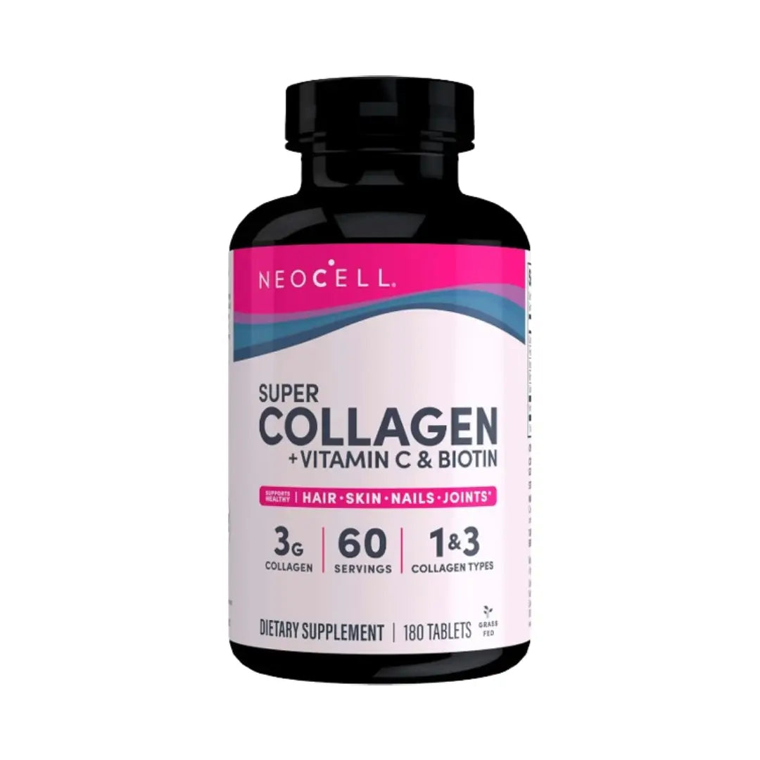 NEOCELL SUPER COLLAGEN+VITAMIN C&BIOTIN TAB 180s
