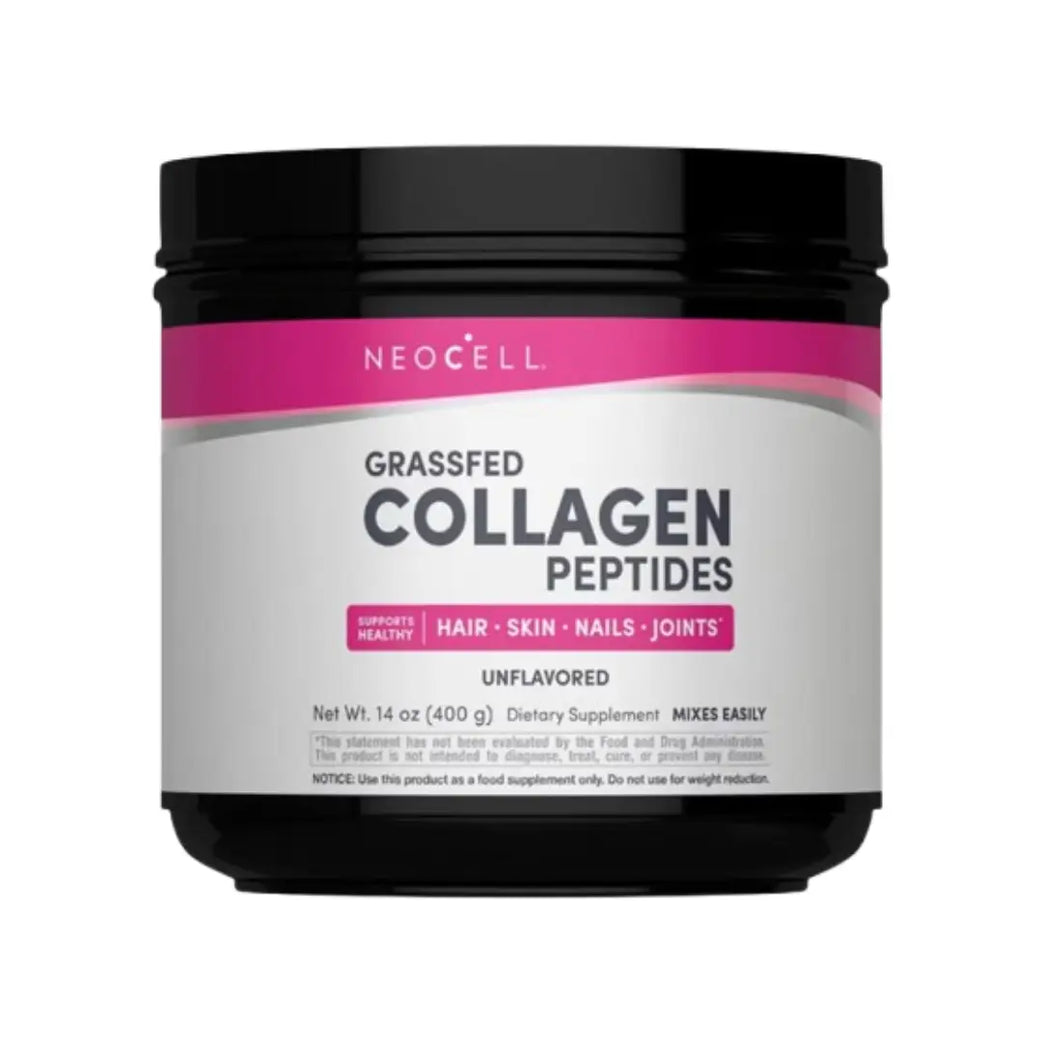 NeoCell Grassfed Collagen Peptides Powder 400g Unflavored – 40 Servings Collagen Supplement