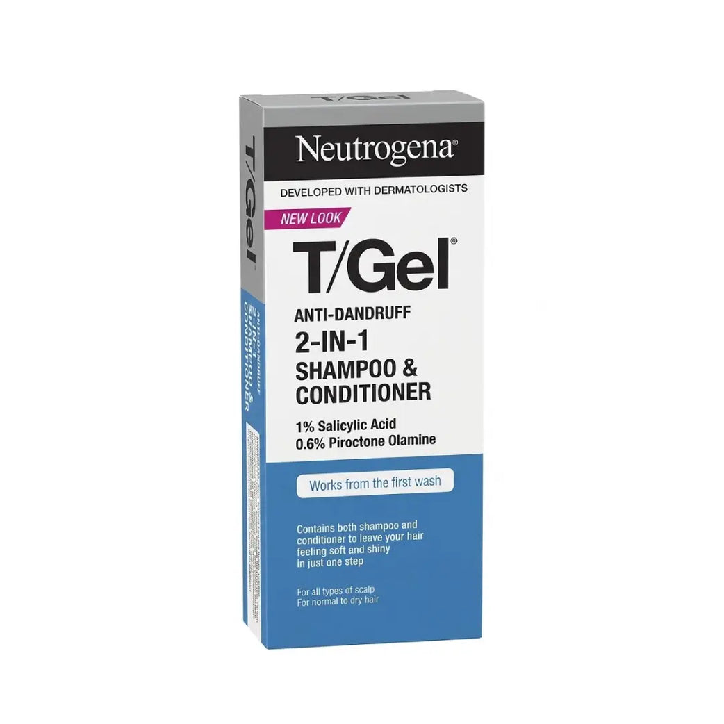 Neutrogena T/Gel Anti-Dandruff 2-in-1 Shampoo & Conditioner 250ml