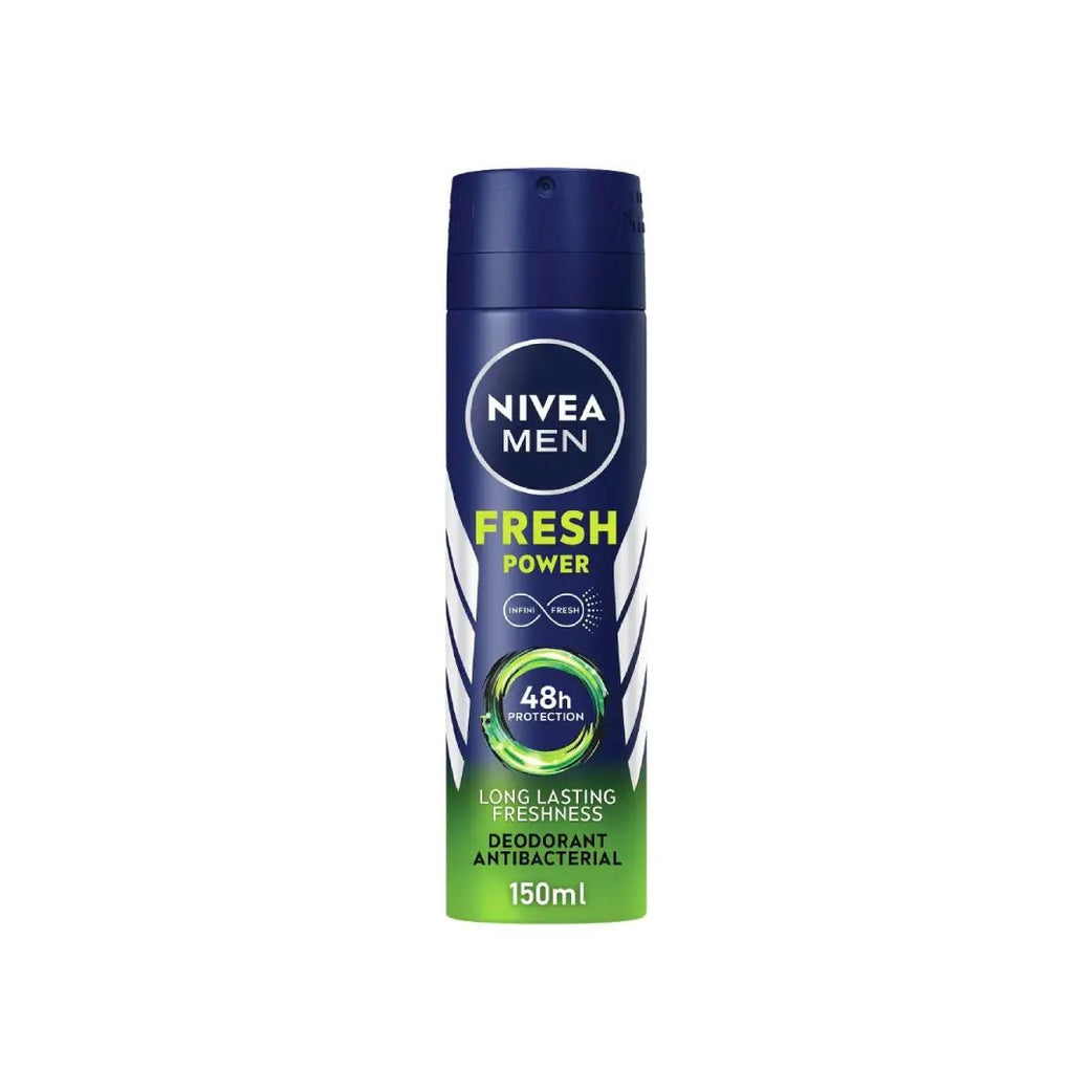 Nivea Men Antibacterial 48H Fresh Power Deo Spray 150ml