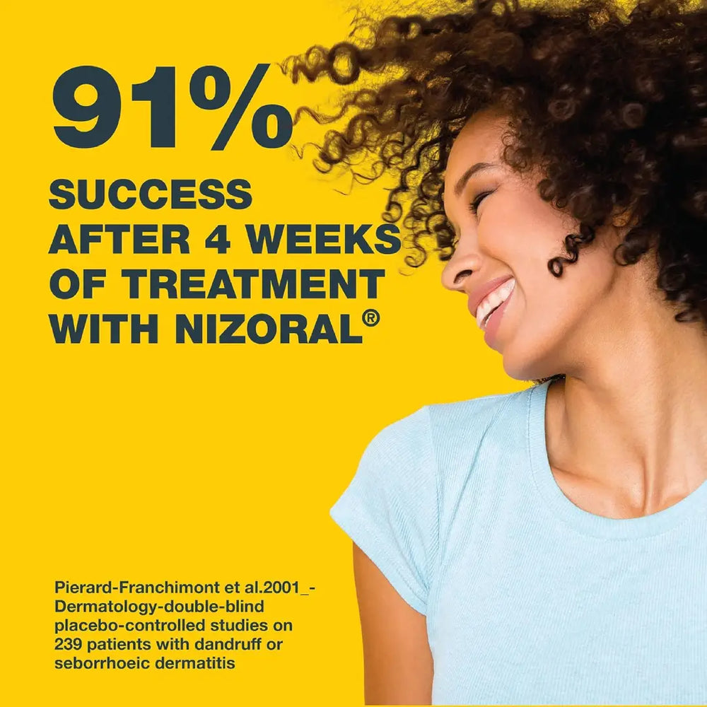 Nizoral Ketoconazole Shampoo 20mg 100ml - 2 Packs