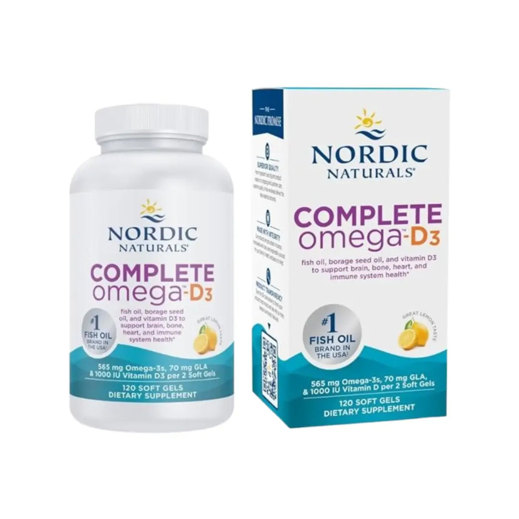 Nordic Naturals Complete Omega D3 Softgel 60s