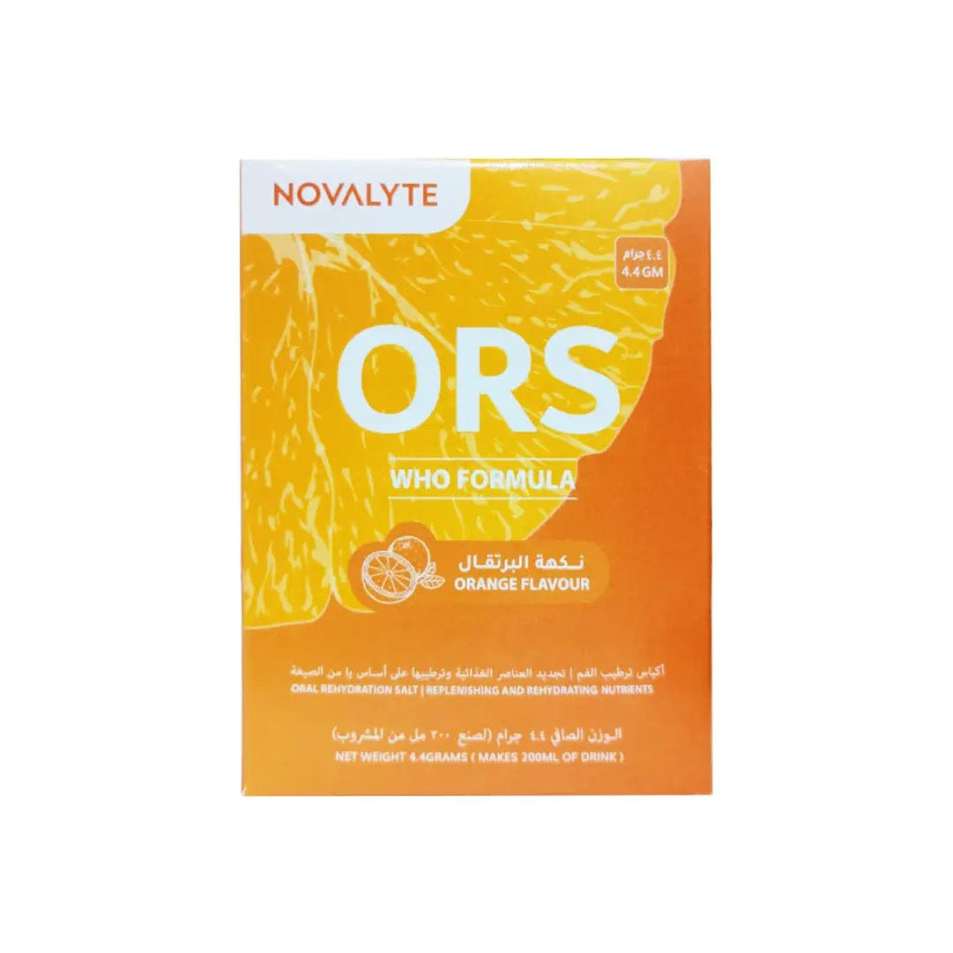 Novalyte 4.4g ORS Orange Sachet 10s
