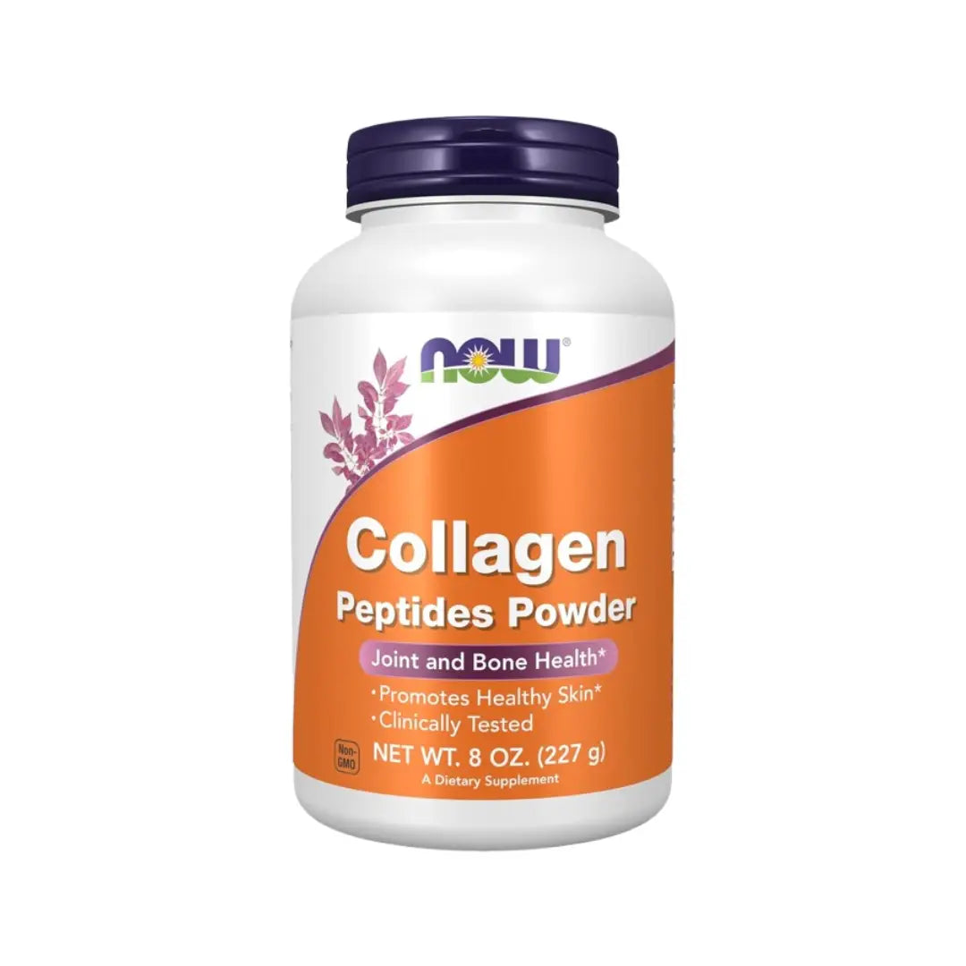 Now Collagen Peptides Powder 227g – Type 1 & 3 Bovine Collagen for Skin, Hair, Nails & Joint Health