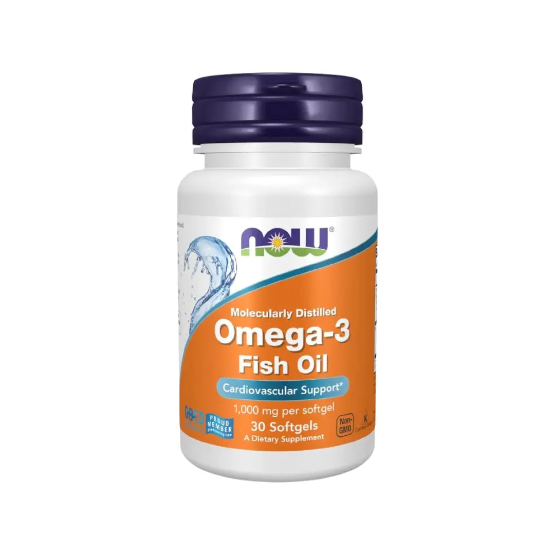 Now Omega 3 Fish Oil 1000mg Softgel 30s