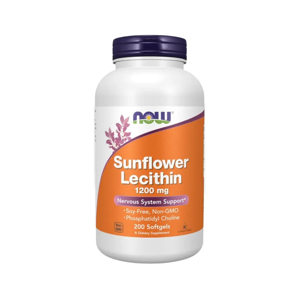 Now Sunflower Lecithin 120mg Softgel 200s