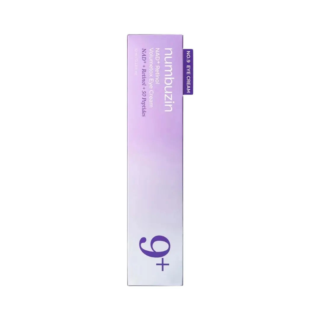 Numbuzin No.9 NAD+ Volumetox Retinol Eye Cream 10ml – Firming & Hydrating Eye Cream
