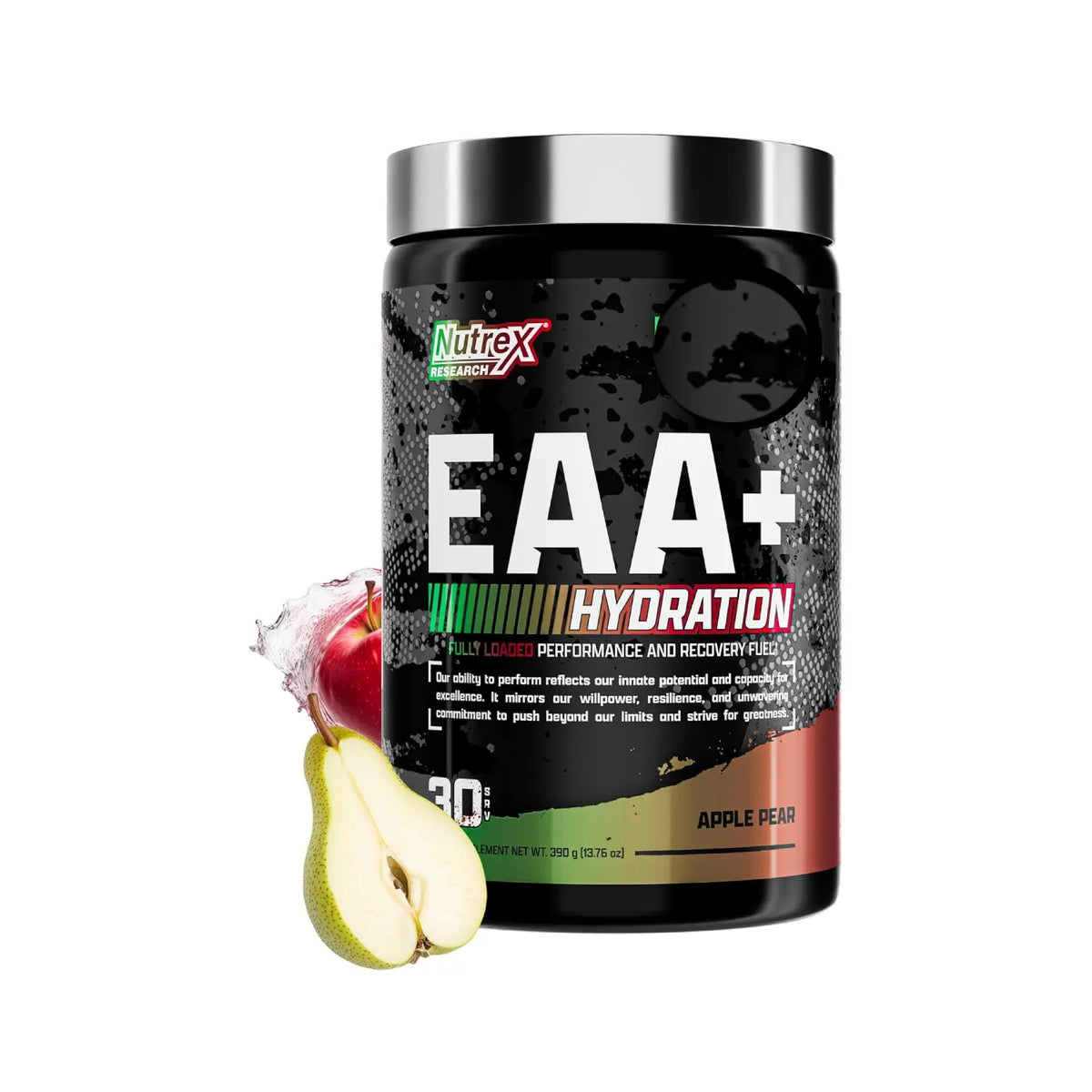 Nutrex EAA+ Hydration Apple Pear 390g Serv 30