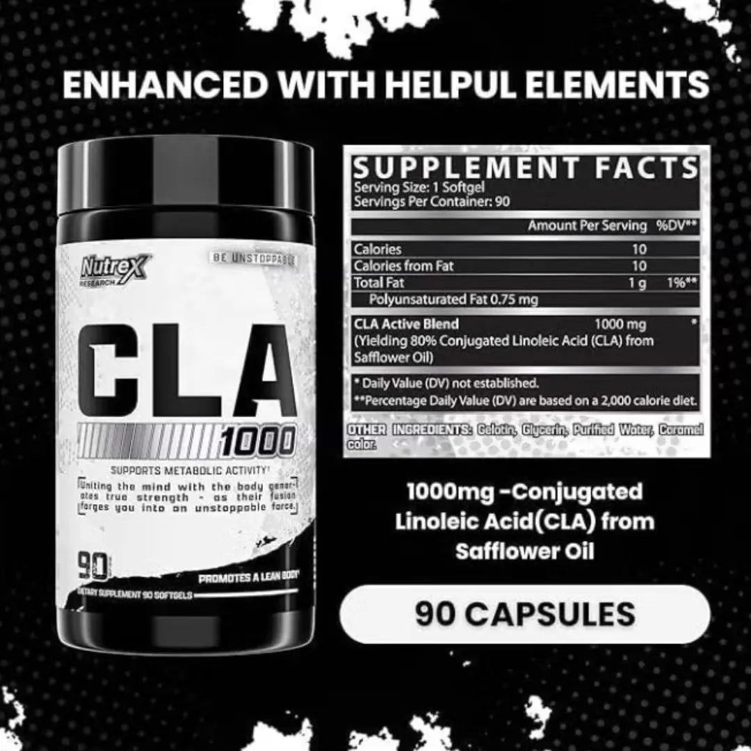 Nutrex CLA 1000mg Softgels 90s