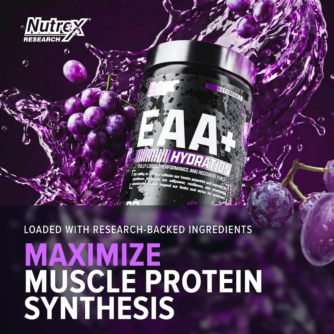 Nutrex EAA+ Hydration Juicy Grape 390g Serv 30