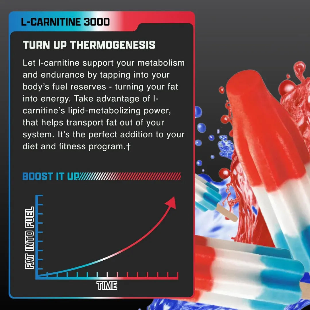 Nutrex L-Carnitine 3000 Lunar Pop Flavor 465ml Serv 31