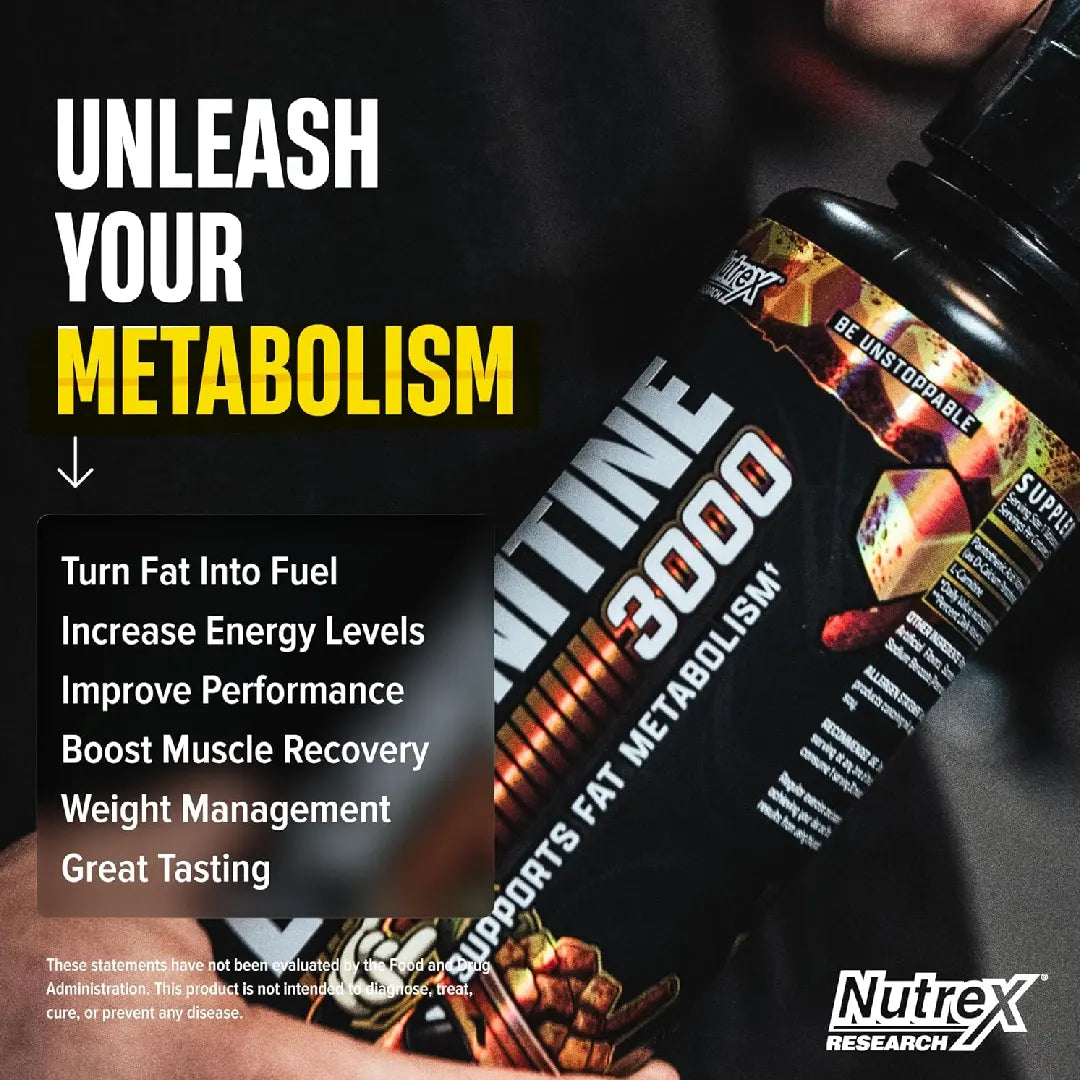 Nutrex L-Carnitine 3000 Mango Chamoy 465ml Serv 31