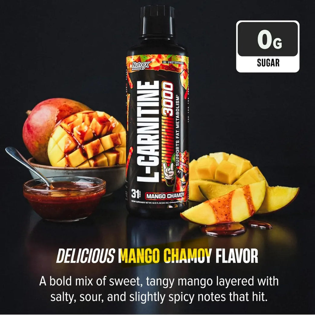 Nutrex L-Carnitine 3000 Mango Chamoy 465ml Serv 31