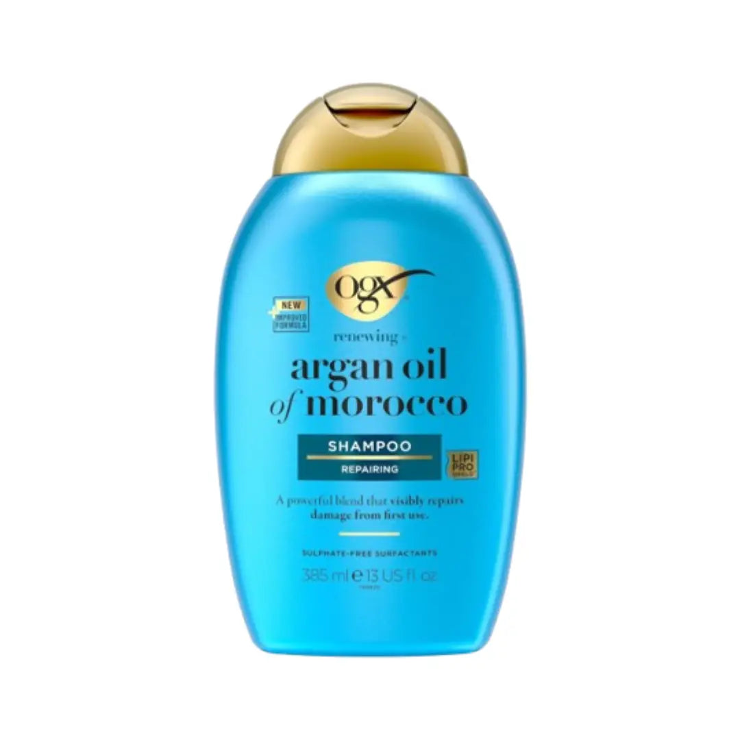 OGX Argan Oil of Morocco Shampoo 385ml – Nourishing & Smoothing Hair Cleanser