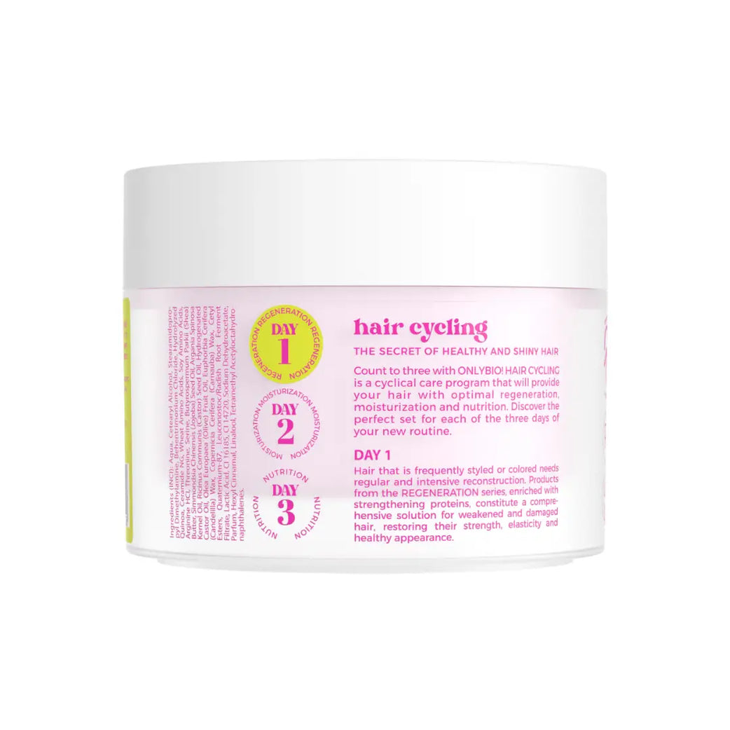 ONLYBIO Regeneration SOS Hair Mask 280ml – Repairing & Nourishing Hair Treatment