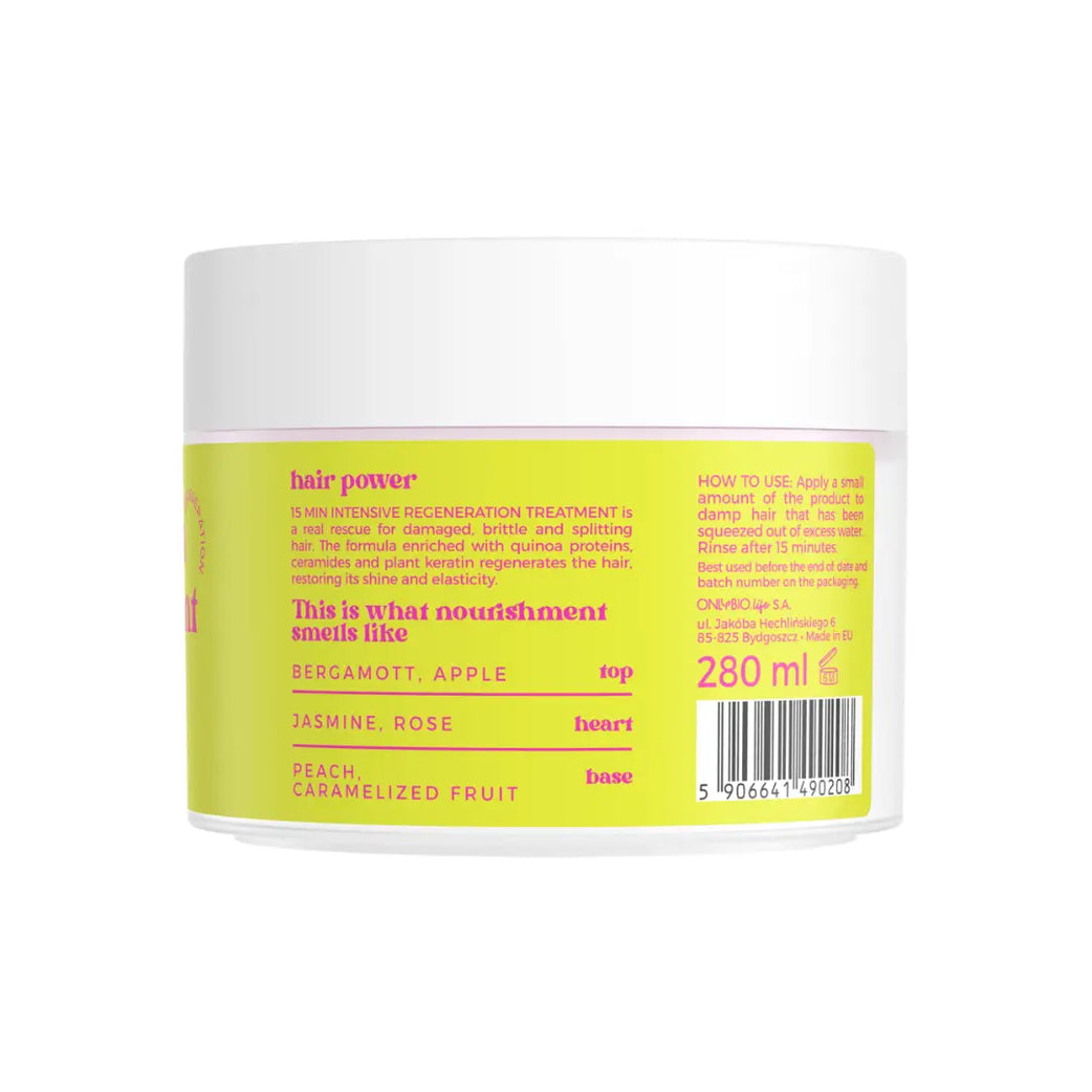 ONLYBIO Regeneration SOS Hair Mask 280ml – Repairing & Nourishing Hair Treatment