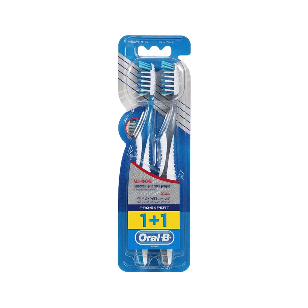 ORAL B All in One ProExpert Medium T/B  Value Pack