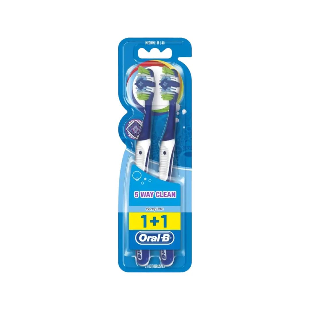 ORAL B Complete 5 Way Clean M T/B 1+1