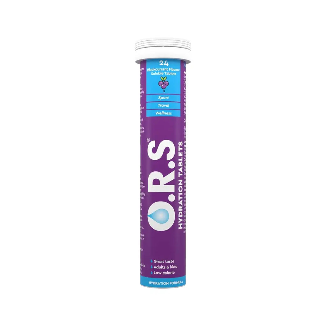 ORS Hydration Tab BlackCurrant 24s