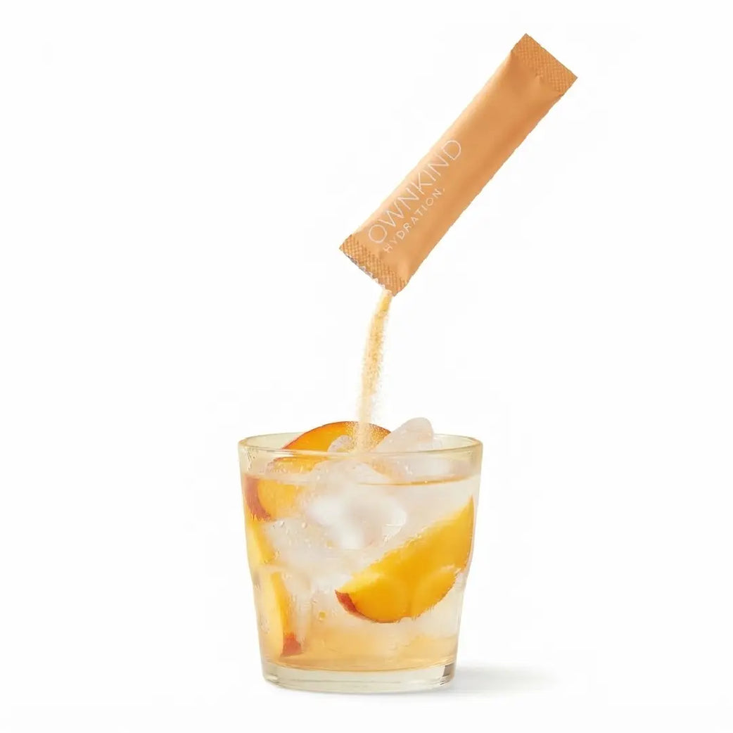 OWNKIND Hydration Peach & Mango Electrolytes 20 Sachets – Zero Sugar Drink Mix
