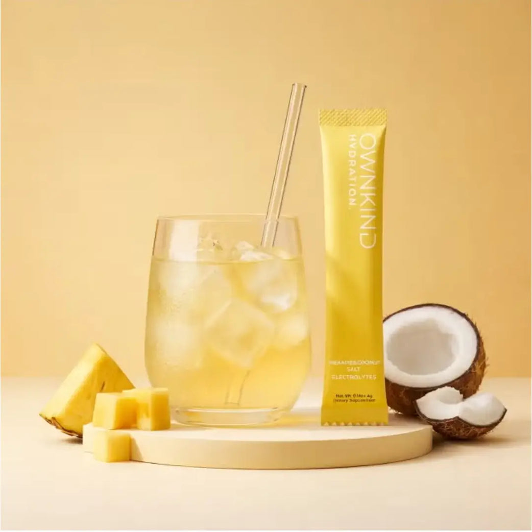 OWNKIND Hydration Pineapple & Coconut Electrolytes 20 Sachets