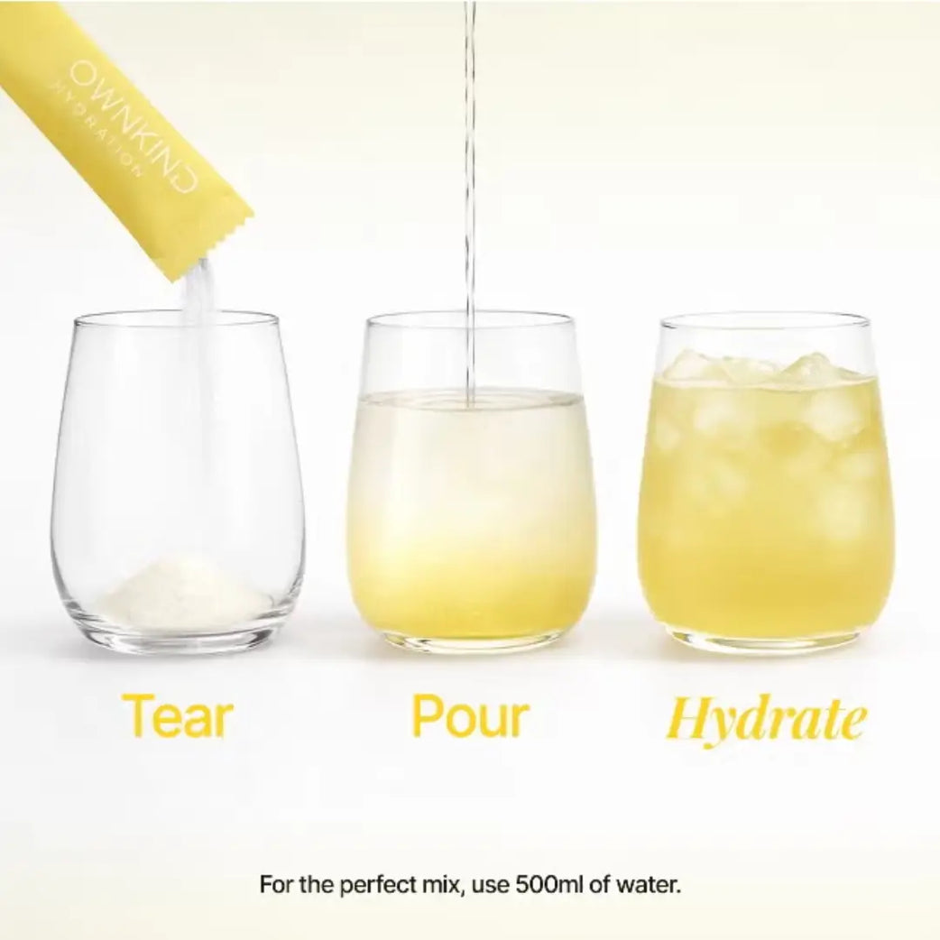 OWNKIND Hydration Pineapple & Coconut Electrolytes 20 Sachets