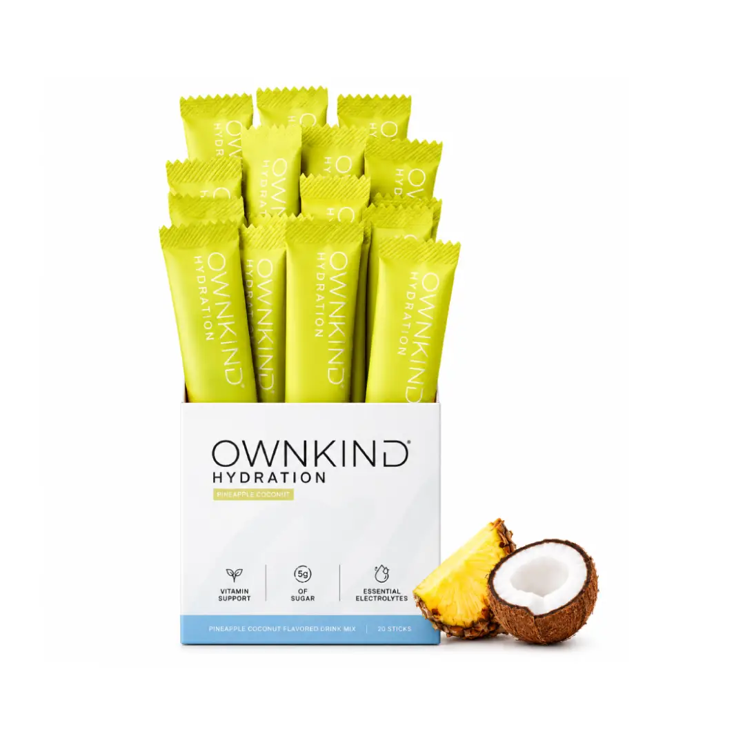 OWNKIND Hydration Pineapple & Coconut Electrolytes 20 Sachets