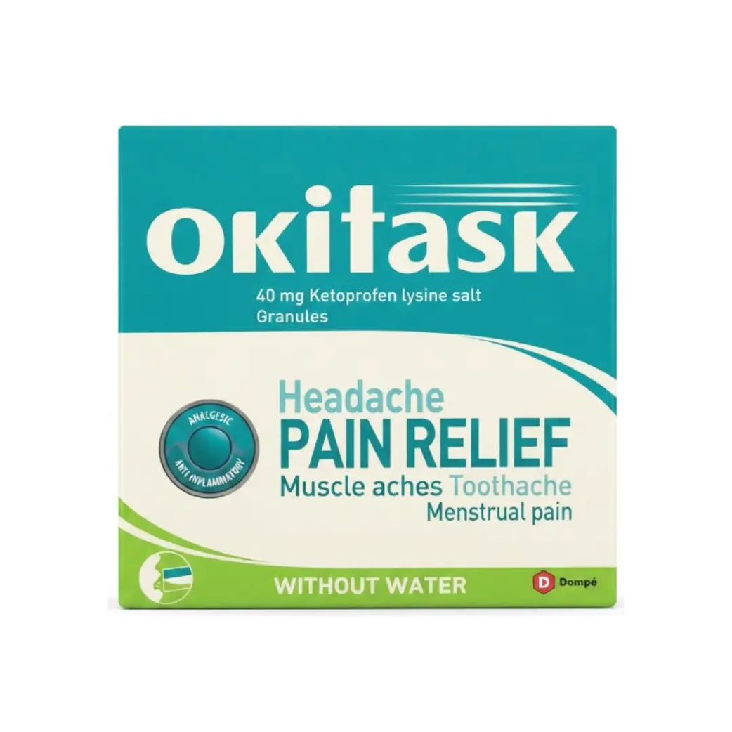 Okitask 40mg Granules Sachets 20s – Oral Granules Sachets