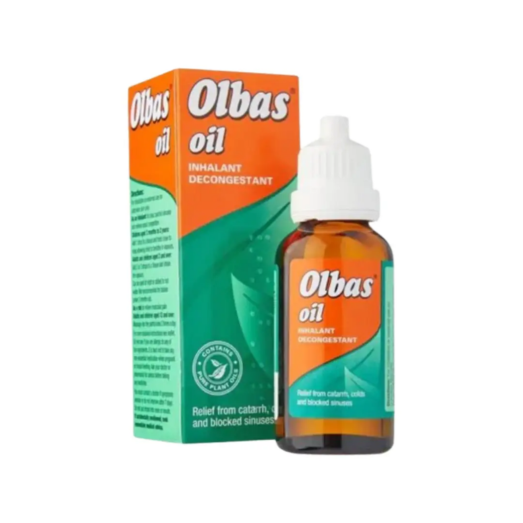 Olbas Oil 12ml – Natural essential oil blend for relief from nasal congestion and respiratory discomfort