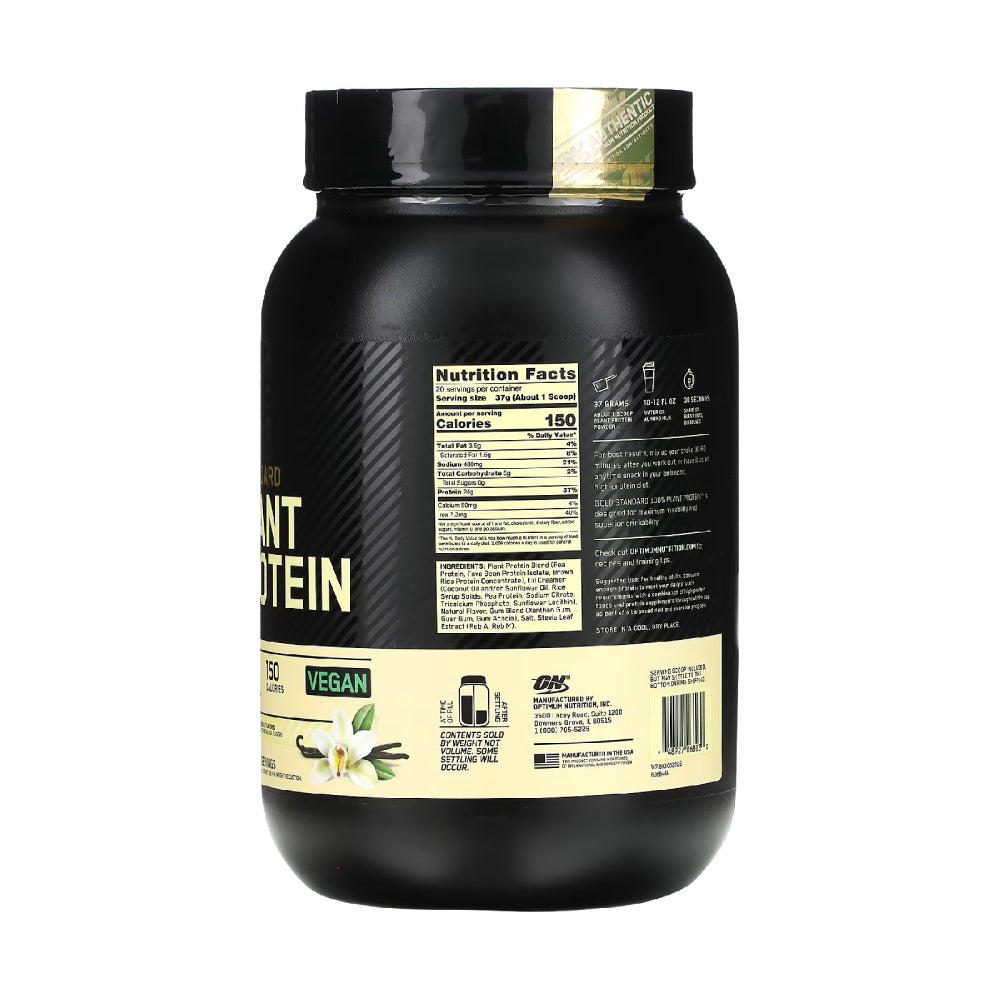 Optimum Nutrition Gold Standard 100% Plant Protein 1.63 lb