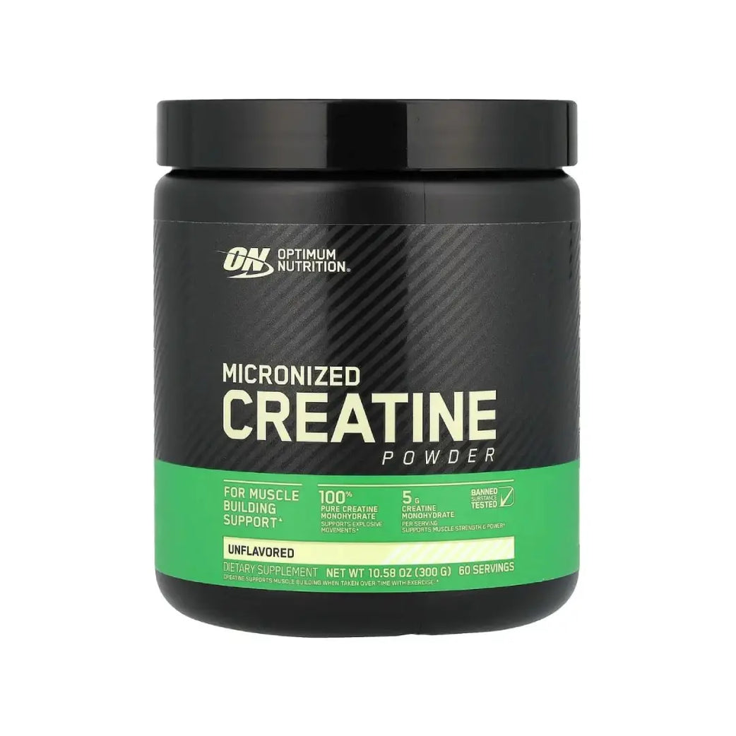 Optimum Nutrition Creatine Powder 300g Unflavored for muscle strength and performance support