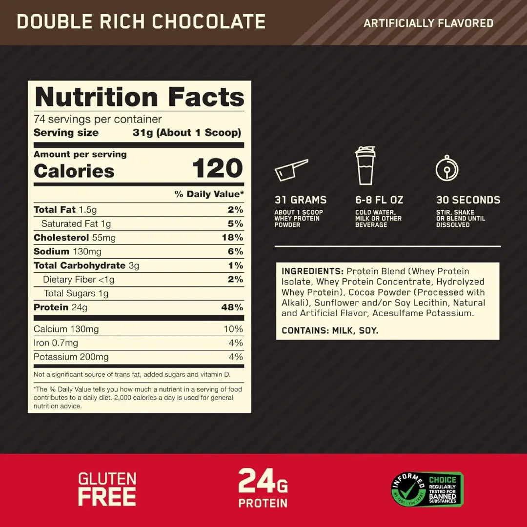 Super Combo Optimum Nutrition, Gold Standard 100% WHEY Protein, 5 lbs + Free Shaker