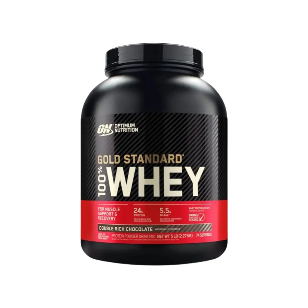 Optimum Nutrition Gold Standard Whey 5lb Double Rich Chocolate
