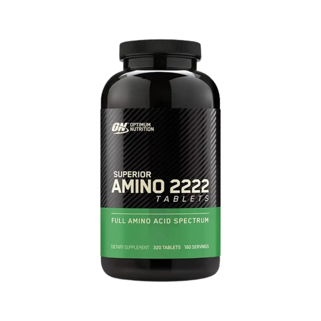 Optimum Nutrition Superior Amino 2222 Tablets 320s – Amino Acid Dietary Supplement