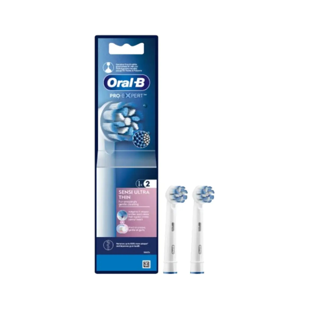 Oral-B Pro-Expert Sensi UltraThin Brush Heads 76596 – Gentle Electric Toothbrush Replacement Heads