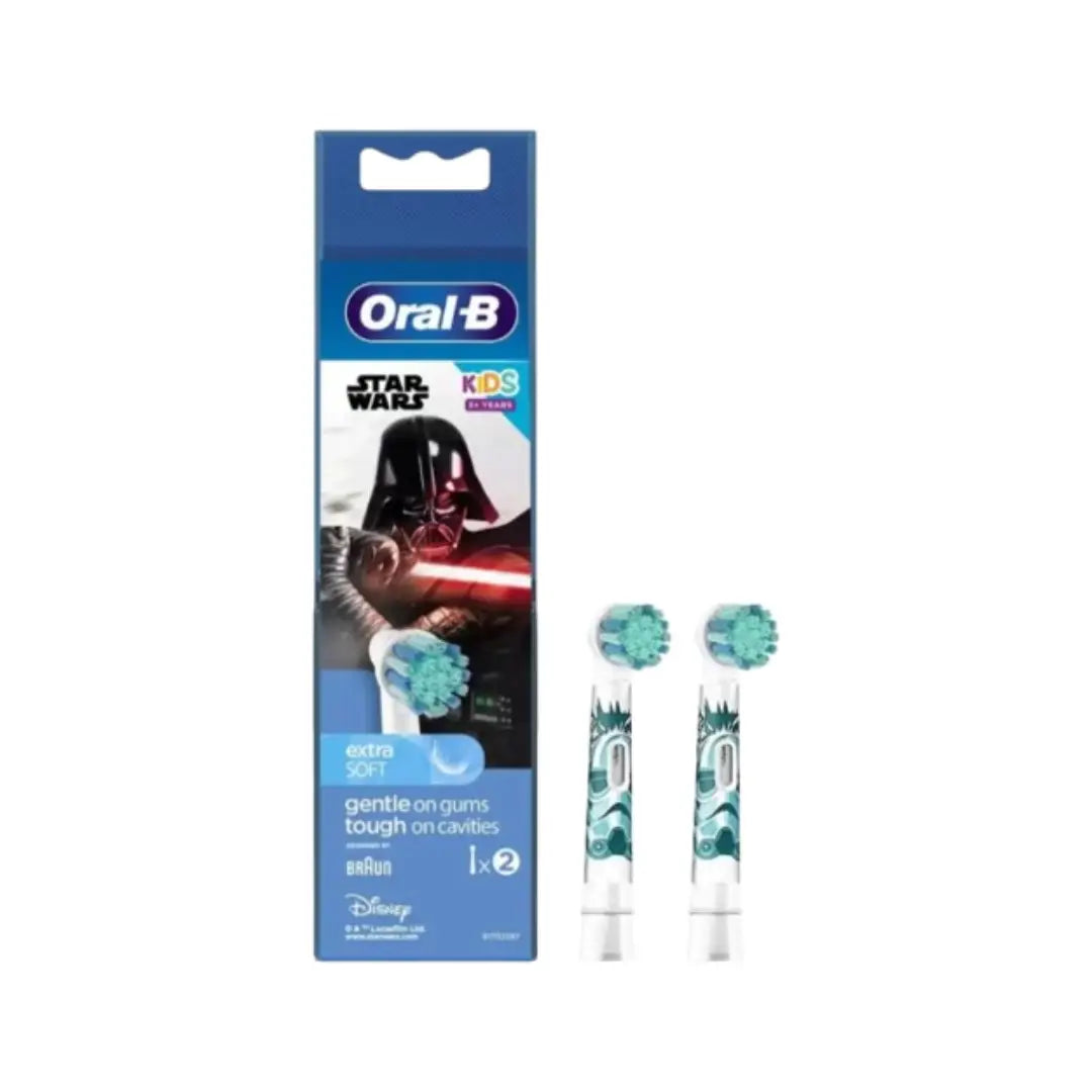 Oral B Star Wars Kids 3+ Years Extra Soft Head Brush 2s