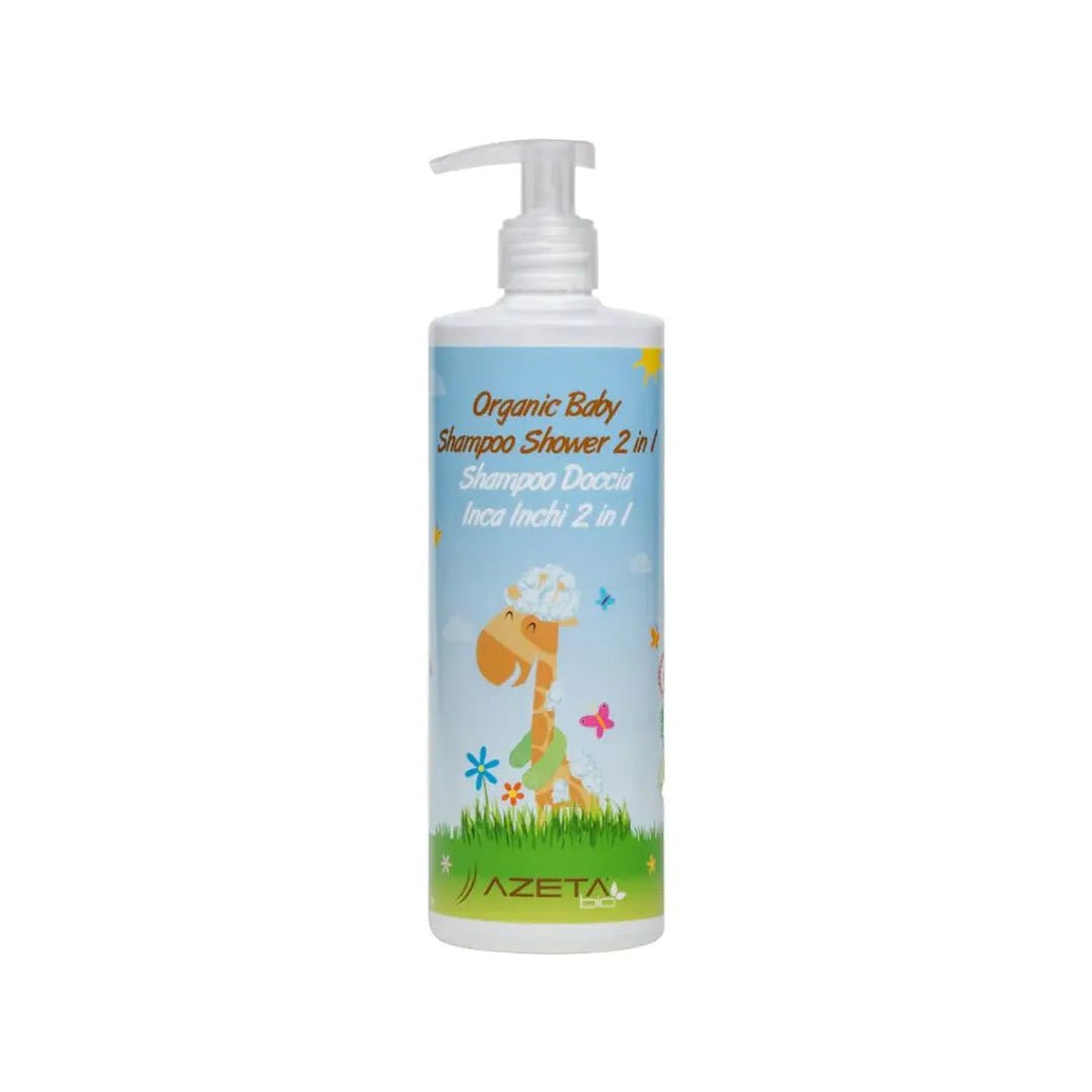 Organic Baby Shampoo Shower Aloe Vera Extract 2in1 200ml