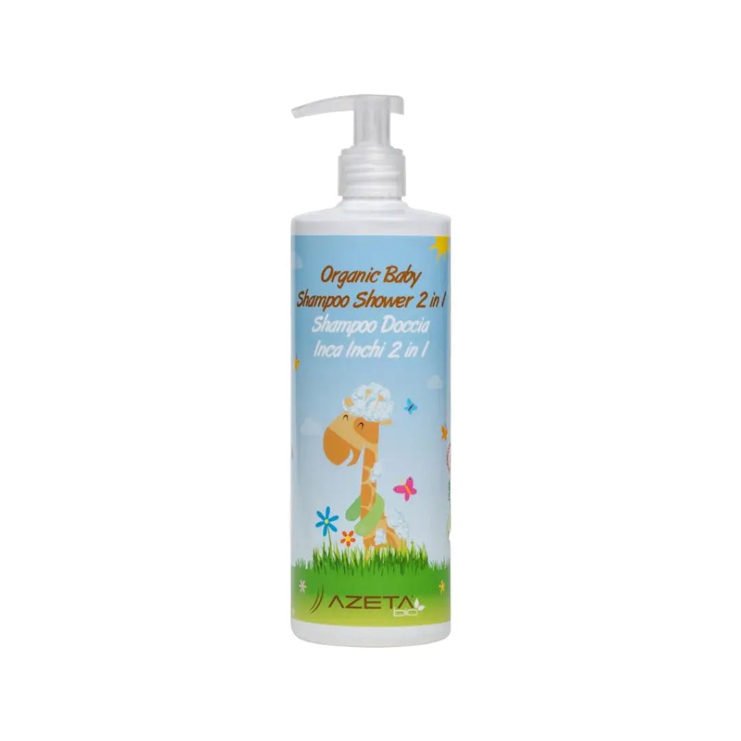 Organic Baby Shampoo Shower Aloe Vera Extract 2in1 200ml