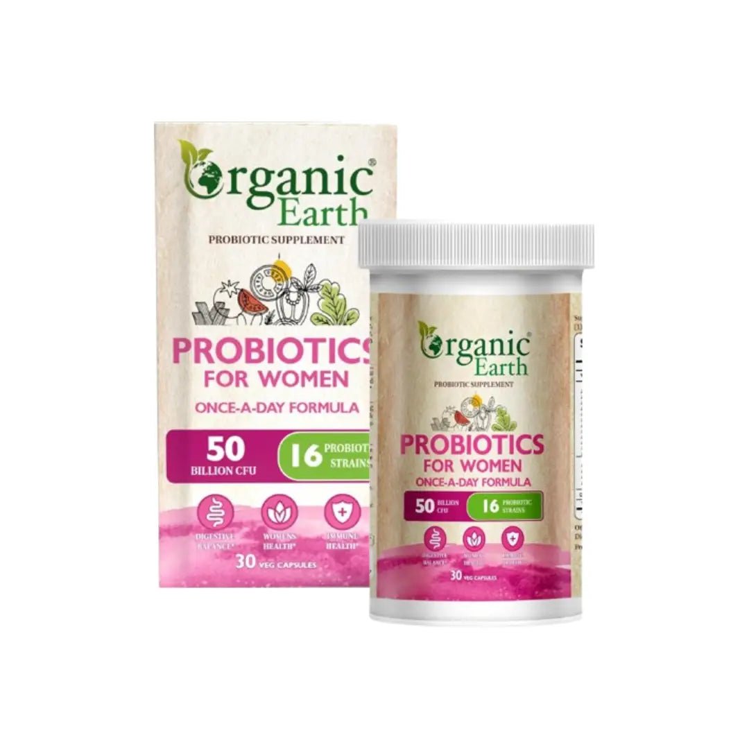 Organic Earth Probiotics For Women Cap 30s