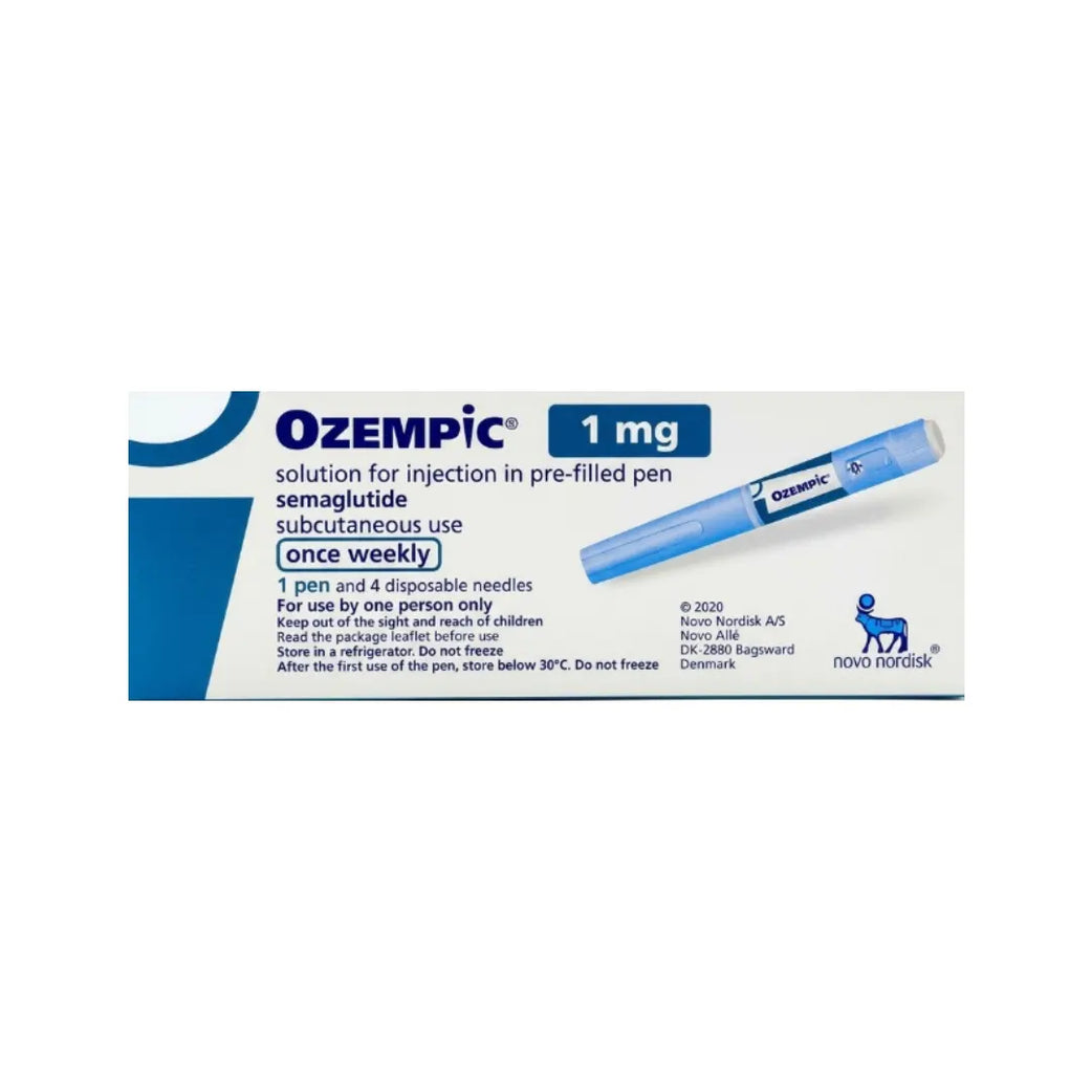 Ozempic 1mg Prefilled Injection Pen + Needles 4s