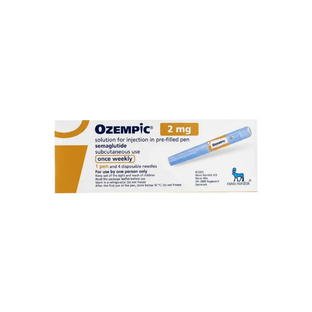 Ozempic 2mg Prefilled Injection Pen + Needles 4s