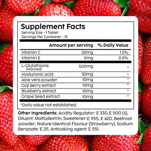 PLIX Glowy Skin Effervescent Tablets 15s