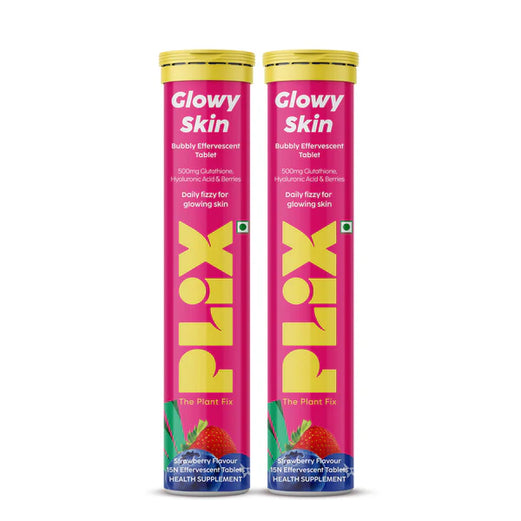 PLIX Glowy Skin Effervescent Tab 15s 2 Packs
