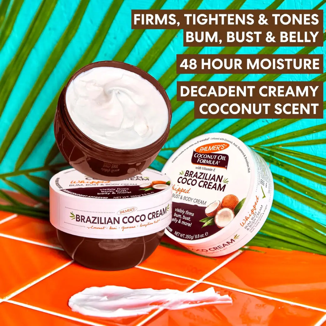 Palmer's Brazilian Whipped Coco Cream 250g – Moisturizing Body Cream