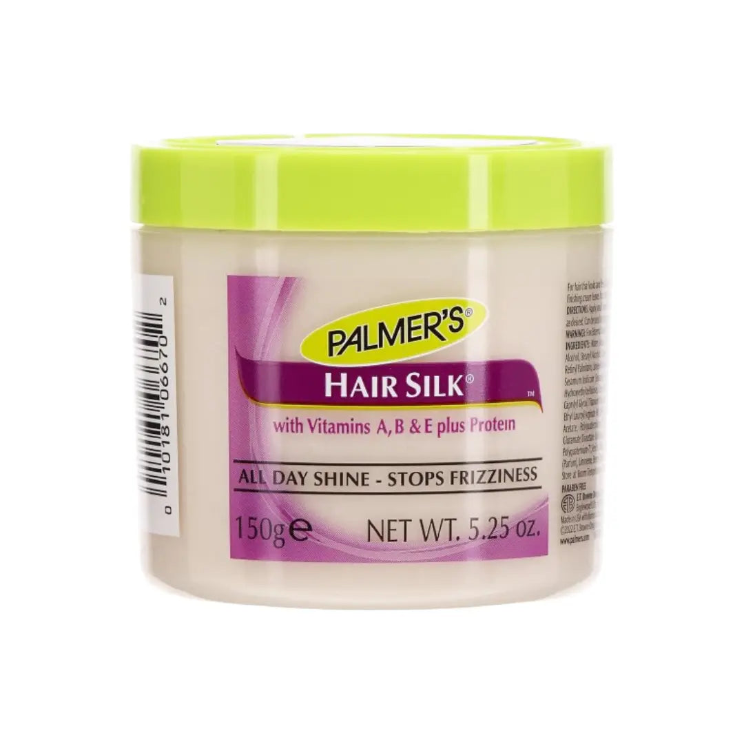 Palmer's Hair Silk All Day Shine Hair Cream 150g – Smoothing & Shine Enhancing Hair Treatment
