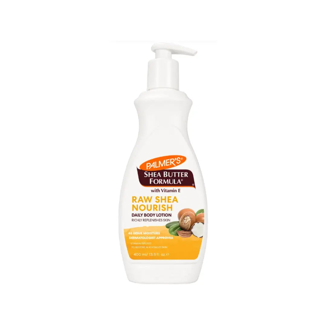 Palmer's Shea Butter Formula Raw Shea Nourish Body Lotion 400ml – Moisturizing Body Lotion